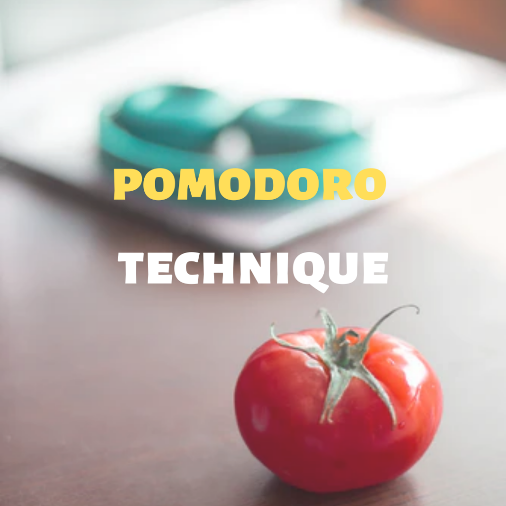 Pomodoro technique for productivity