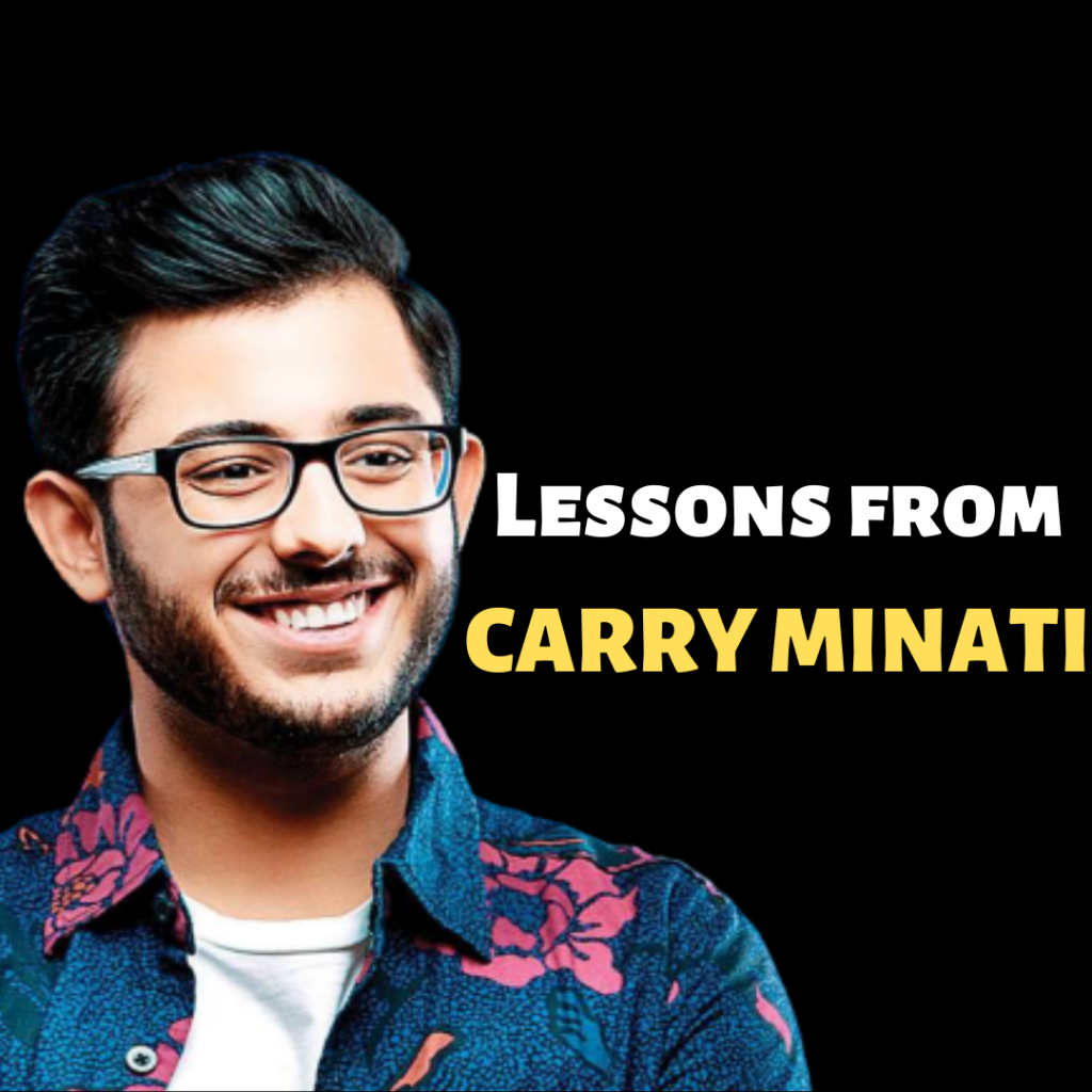 lessons from carry minati