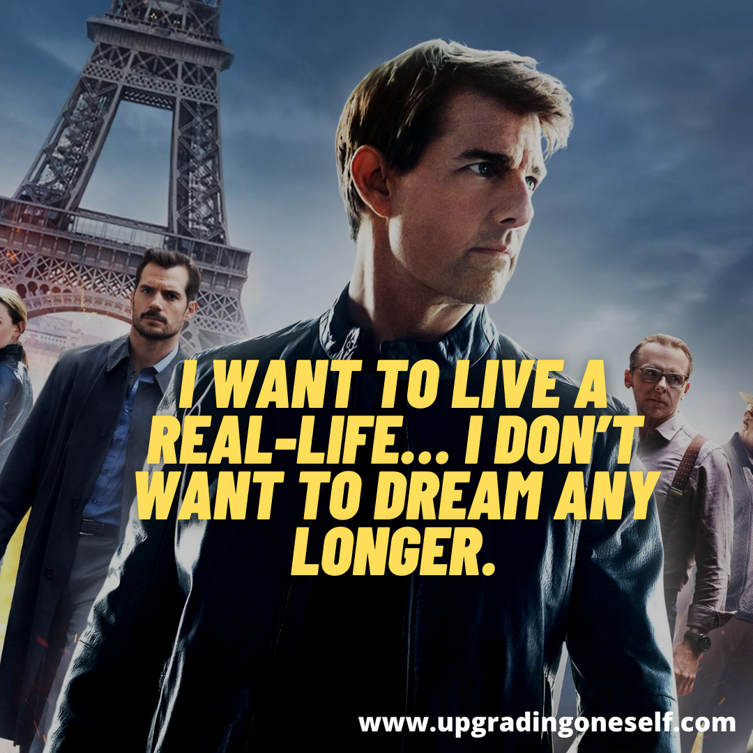 Top 12 Badass Quotes By The Tom Cruise That Will Change Your Life
