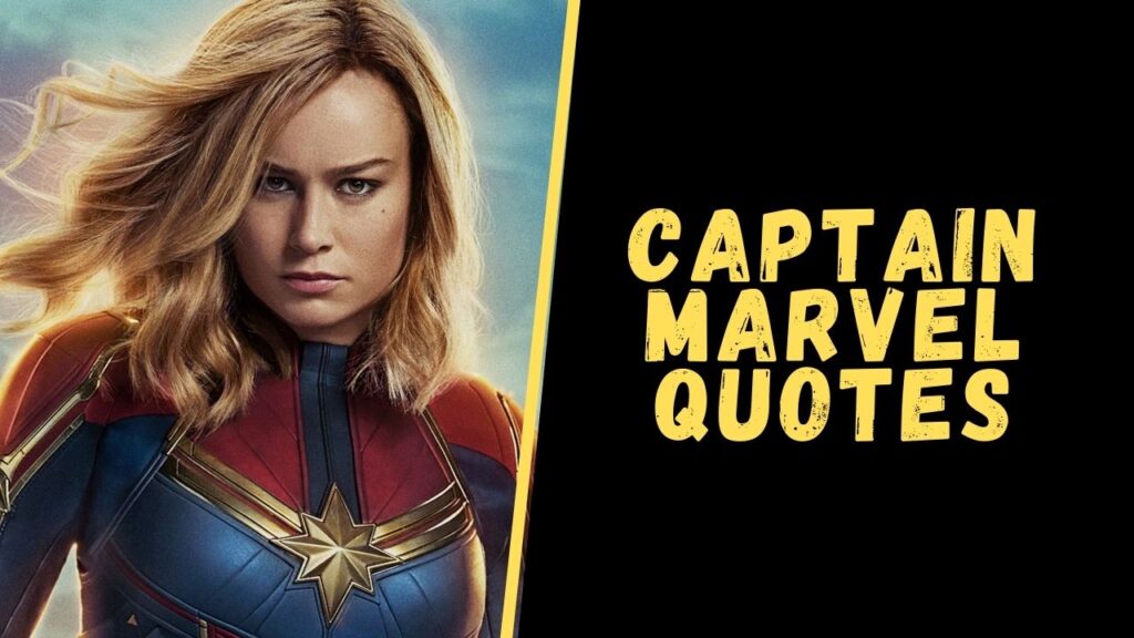 captain marvel quotes