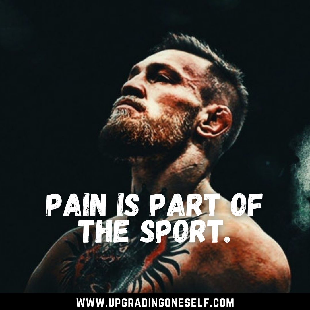 conor McGregor quotes (15) Upgrading Oneself