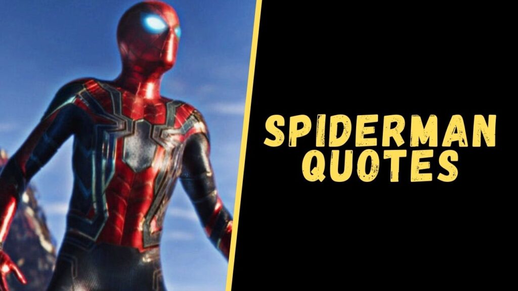 spiderman quotes