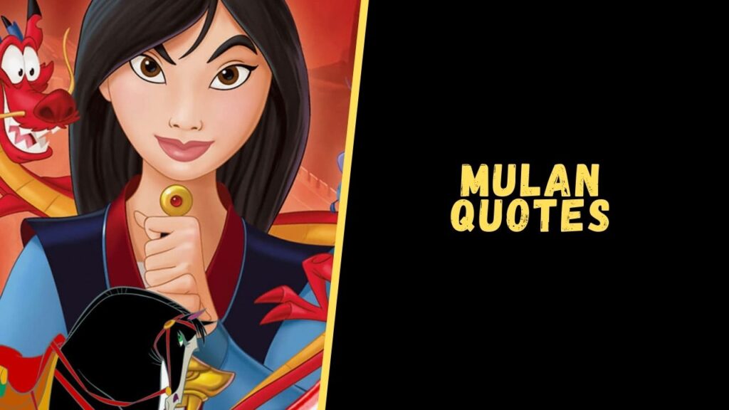 mulan quotes