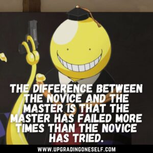 Koro Sensei quotes