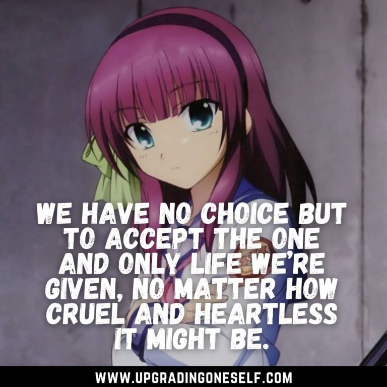 Top 10 Mind-Blowing Quotes From Angel Beats Anime For Motivation