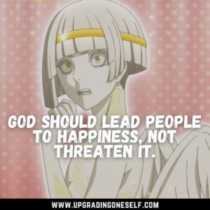 platinum end sayings