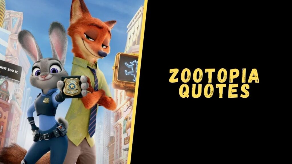 Zootopia quotes