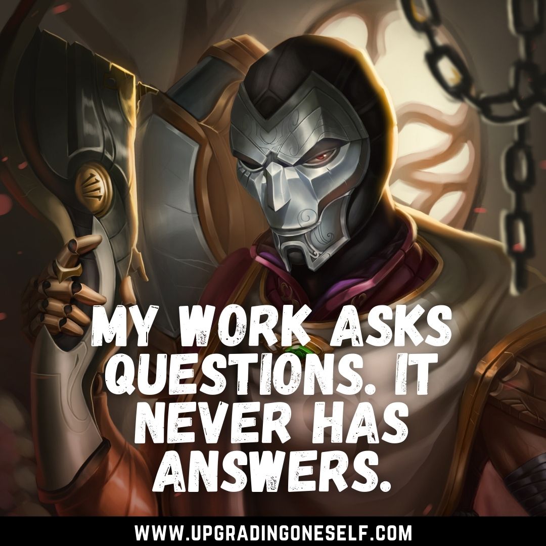 Top 20 Badass Quotes From The Jhin To Blow Your Mind