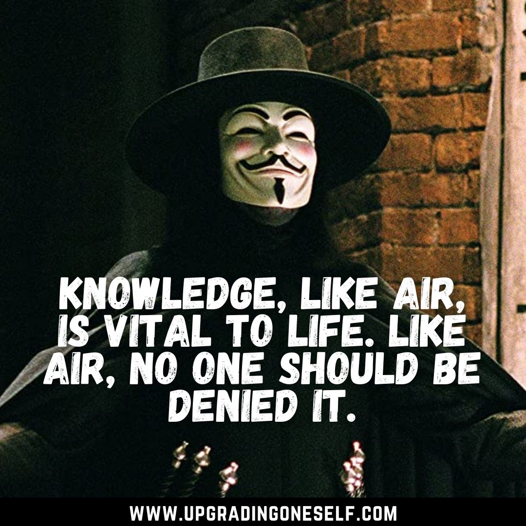Top 15 badass quotes from v for vendetta to blow your mind