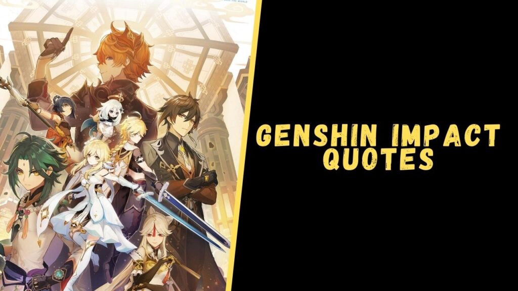 genshin impact quotes