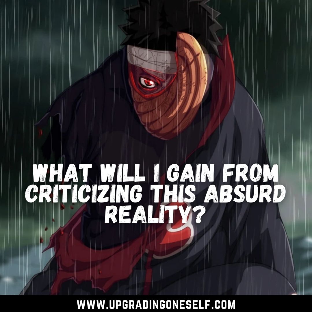 Top 41 Hard-Hitting Obito Uchiha Quotes Of Naruto Series