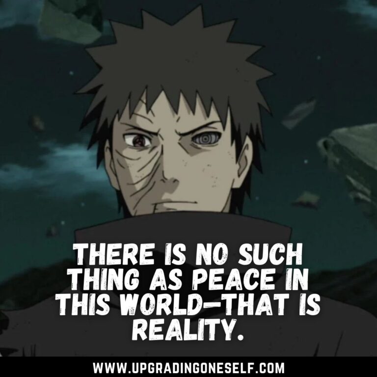 Top 41 Hard-Hitting Obito Uchiha Quotes Of Naruto Series
