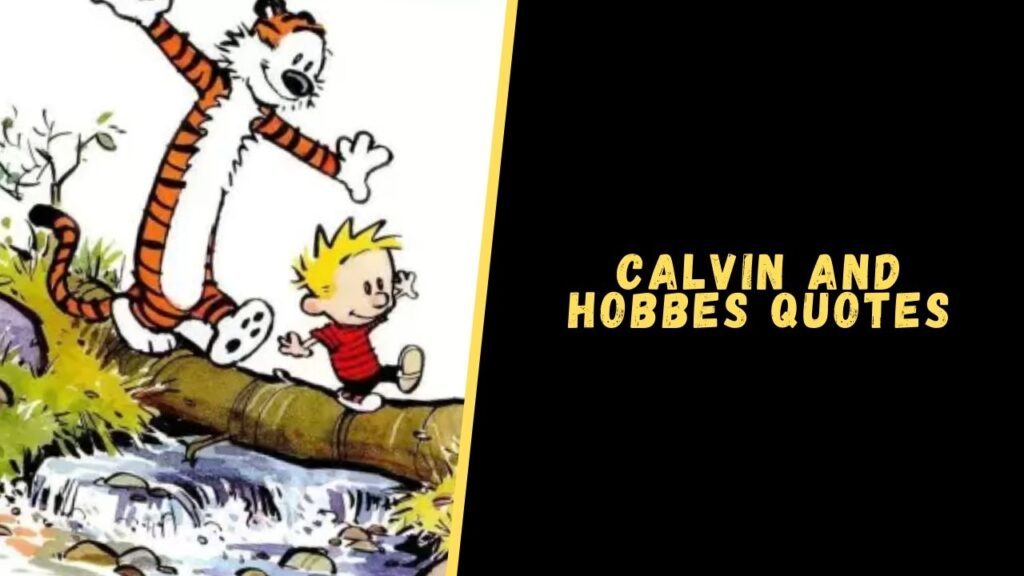 Calvin and Hobbes quotes