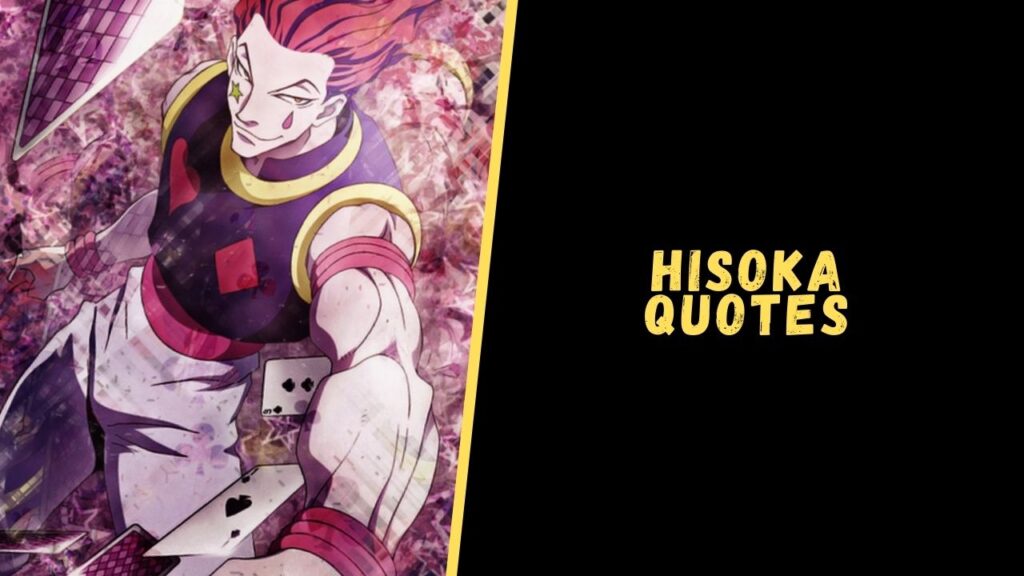 hisoka quotes