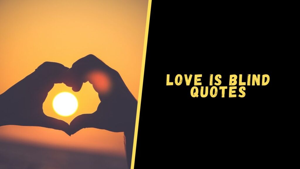 Love is Blind quotes