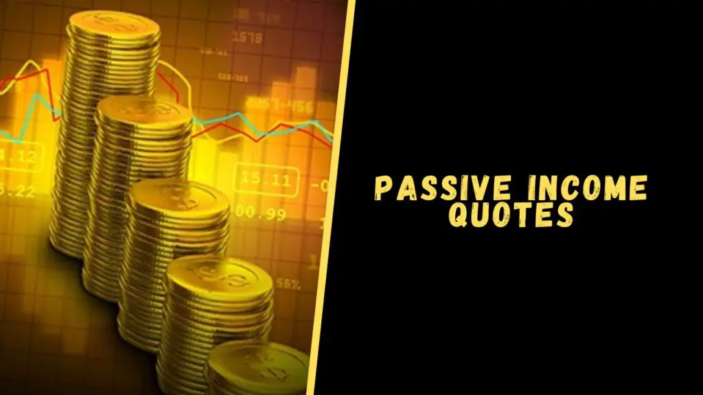Passive Income quotes