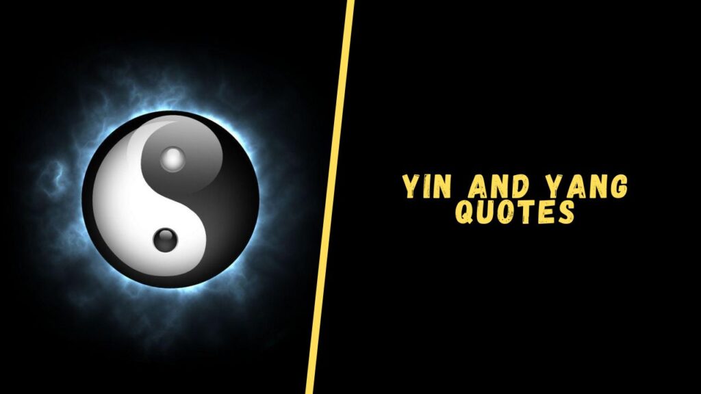 Yin Yang quotes