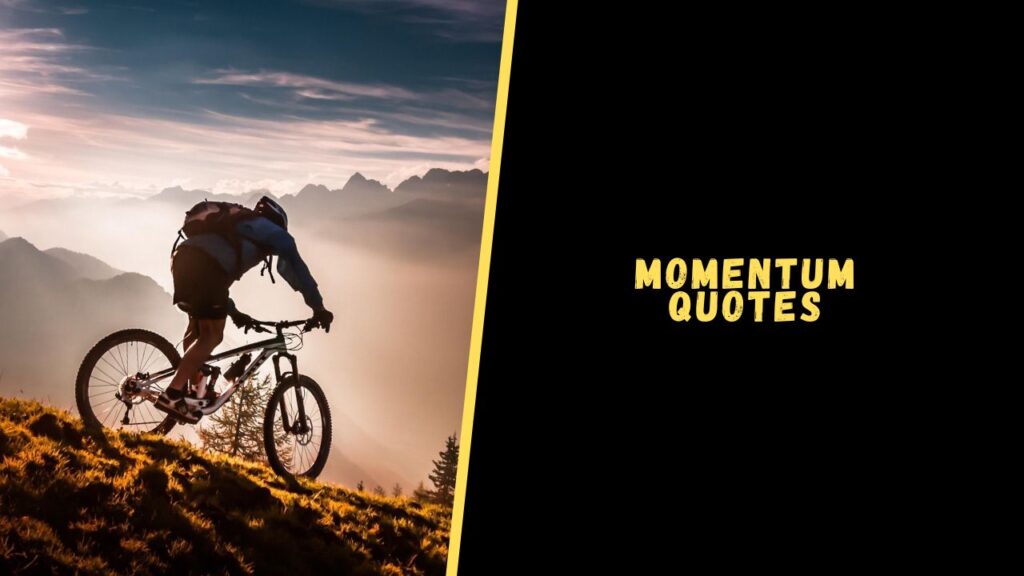 Momentum quotes