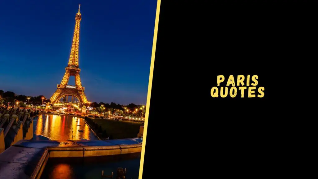 Paris quotes