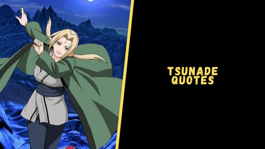 Tsunade quotes