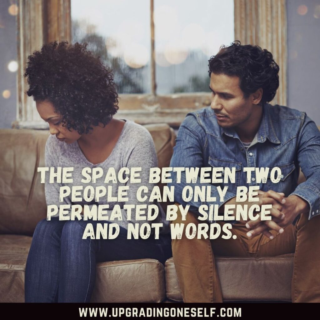 Top 20 Quotes About Relationship Silence To Astonish You