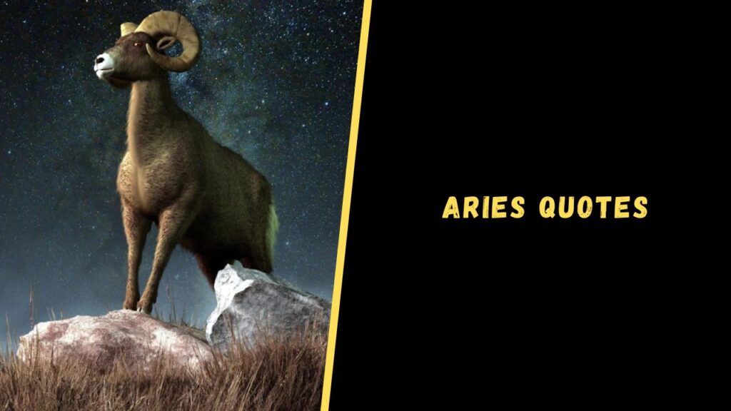 Aries quotes