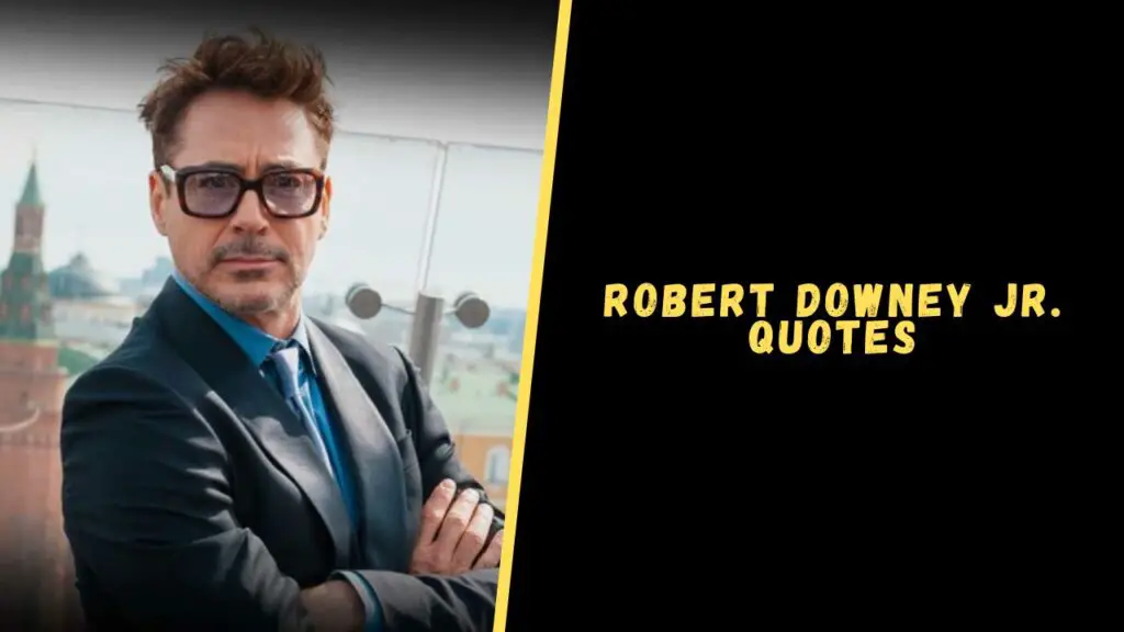 Robert Downey Jr quotes
