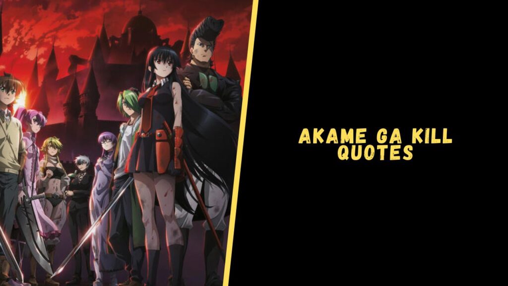 Akame Ga Kill quotes